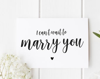 I Can't Wait To Marry You Card, Preety See You At Altar Card, Groom Wedding Day Card, Bride Wedding Day Card, Card For Groom, Card For Bride