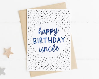 uncle birthday card etsy