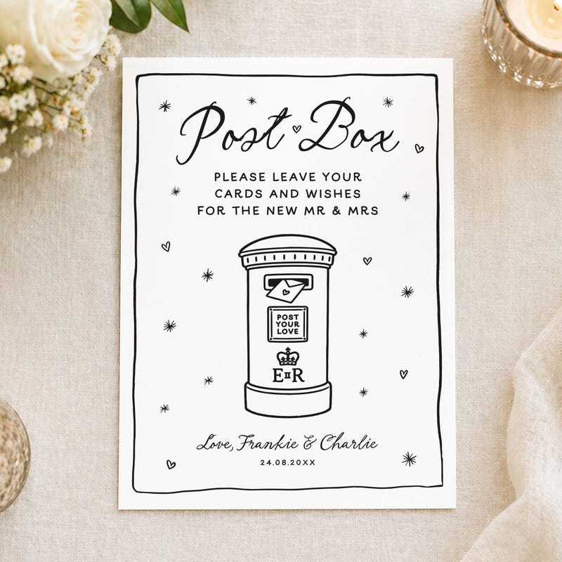 Post Box Sign - Etsy UK
