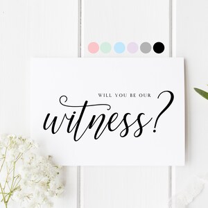 Serez-vous notre carte de témoin, carte de mariage témoin, soyez notre carte de témoin, serez-vous témoin de notre mariage, carte de proposition de témoin de mariage