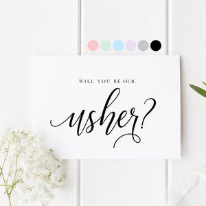 Serez-vous notre huissier, carte pour huissier, carte de proposition d'huissier, cartes de demande d'huissier, soyez notre huissier, carte de mariage pour notre huissier, soyez notre carte d'huissier