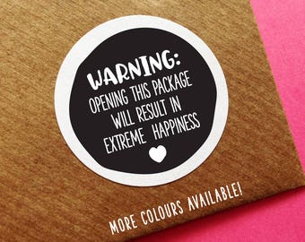 Cute Packaging Stickers, Happy Post Stickers, Cute Happy Mail Sticker, Postage Stickers, Mailing Stickers, Gift Wrapping, Envelope Seal