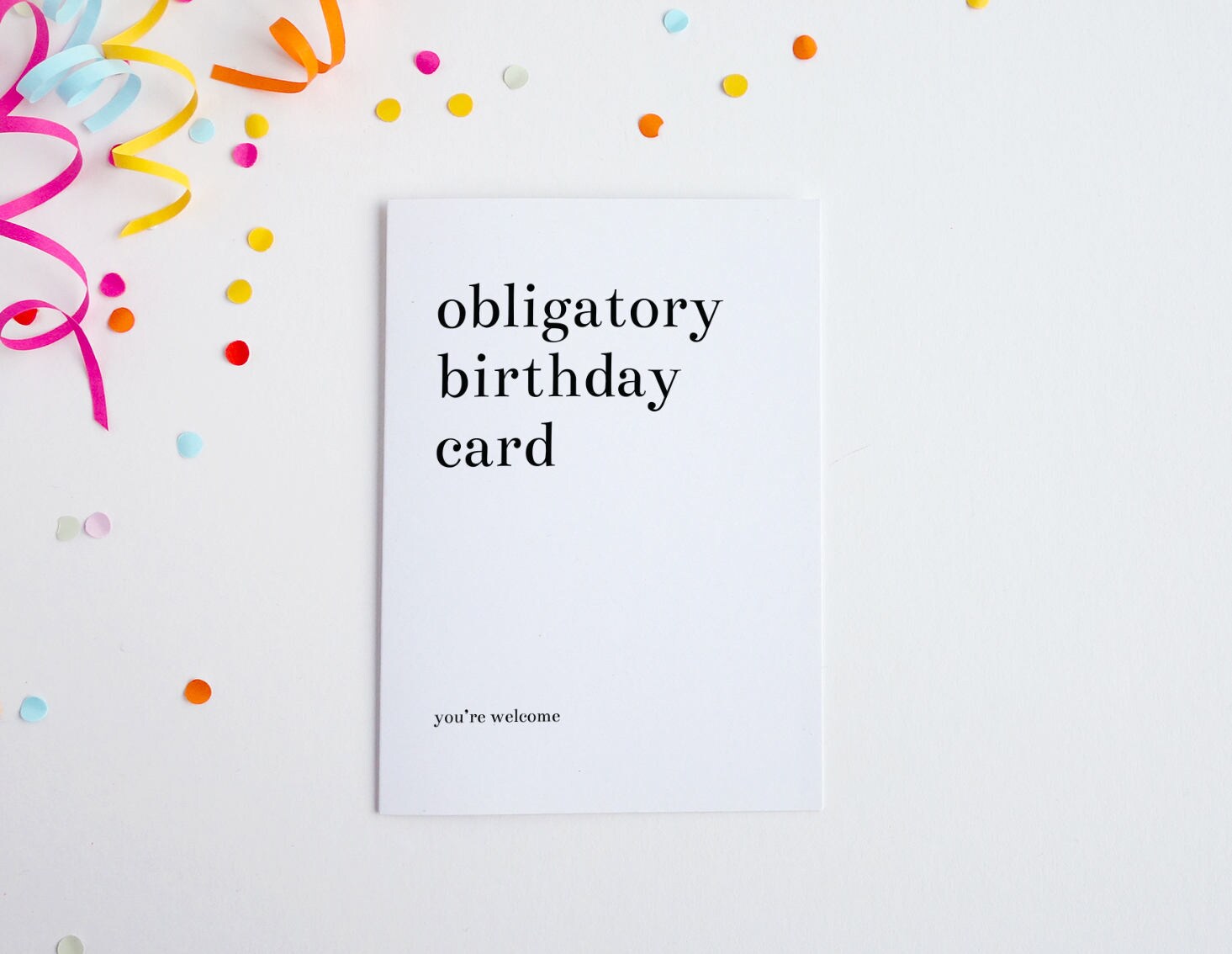 Obligatory Birthday Card, Funny Birthday Card, Birthday For Brother, …
