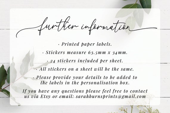 Personalised We've Moved New Address New Home We Have Moved Stickers Labels 1003 - View #9