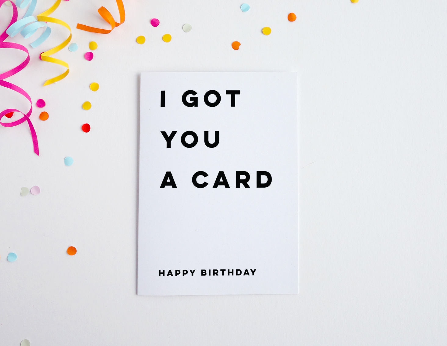 I Got You A Card, Funny Birthday Card, Birthday For Brother, Birthday…