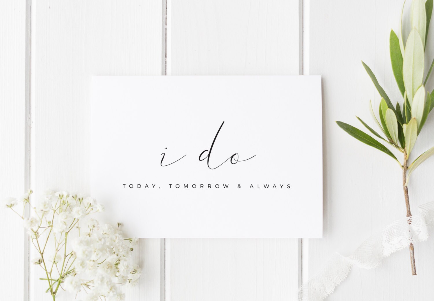 I Do Card, Groom Wedding Day Card, Bride Wedding Day Card, See You At…
