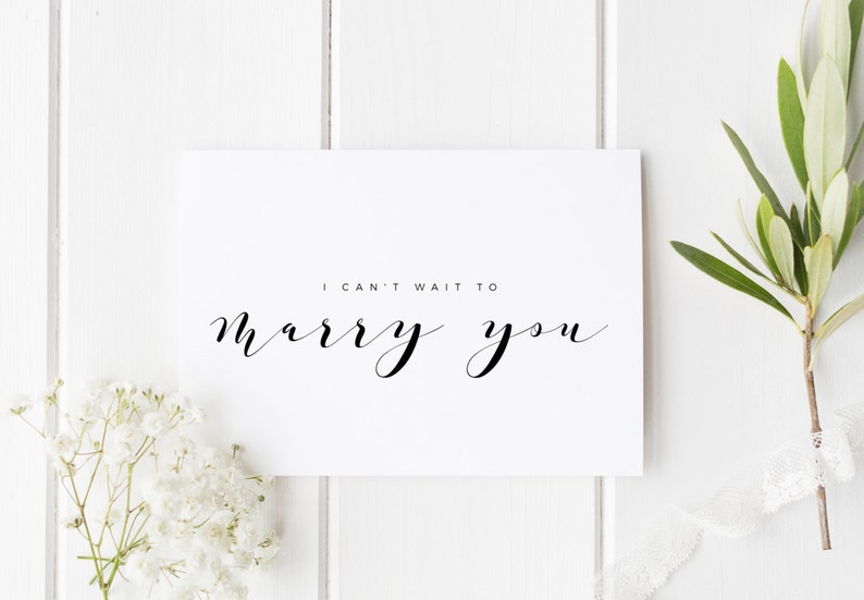 I Can't Wait to Marry You Card See You at the Altar Card, Groom Wedding ...