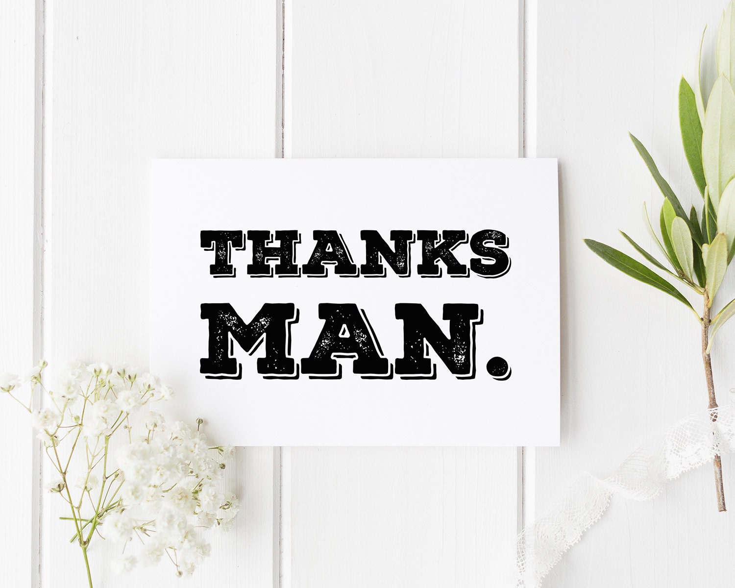 Best Man Card, Thanks Man Card, Wedding Card For Him, Thank You Best …