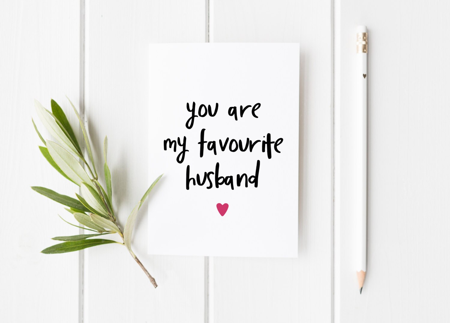 Favourite Husband Card, Funny Husband Card, Anniversary Card Husband,…