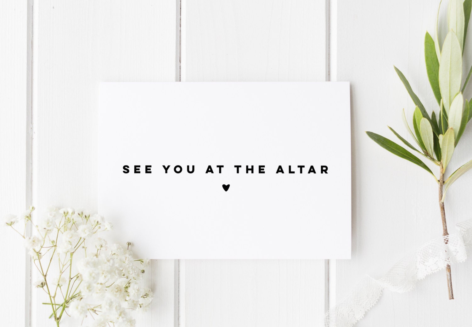 See You At The Altar, Simple Wedding Card, Groom Wedding Day Card, Br…