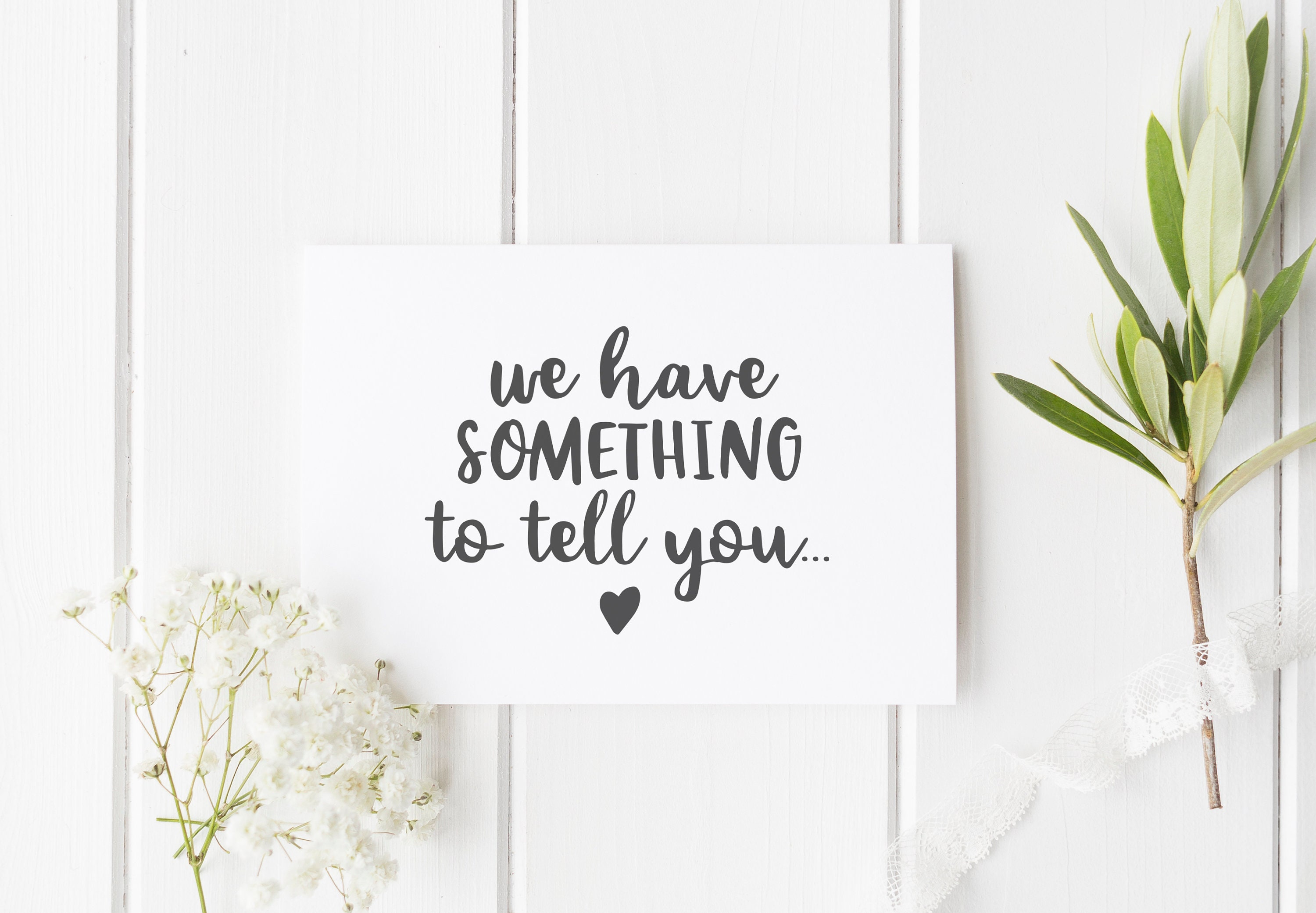 Pregnancy Announcement Card, You're Going To Be Grandparents, We …