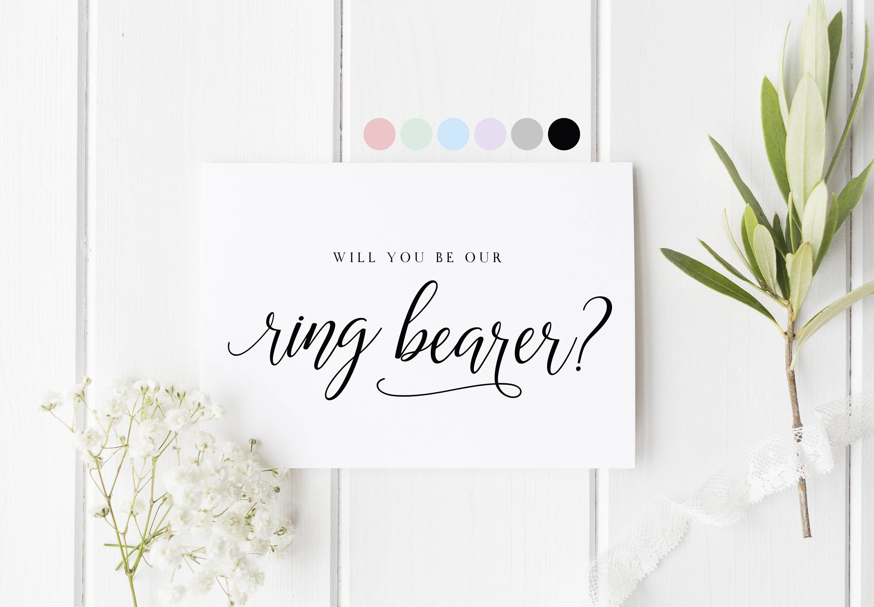 Will You Be Our Ring Bearer, Card For Ring Bearer, Ring Bearer Propos…