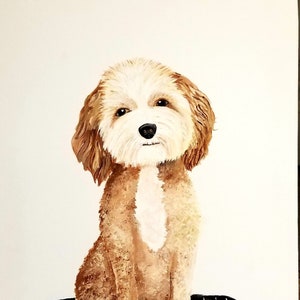 Custom Painted Pet Portraits image 1