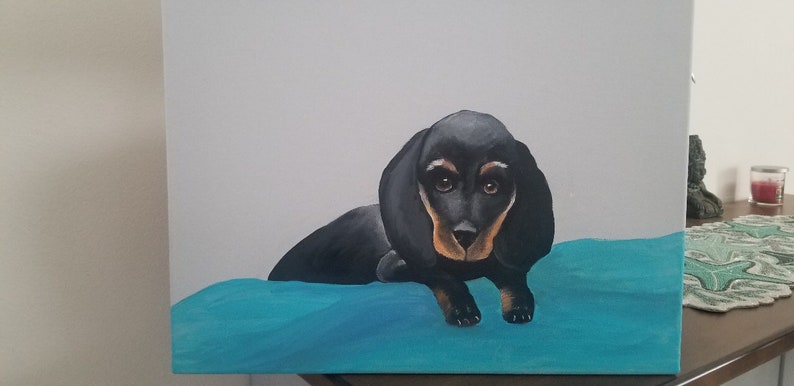 Custom Painted Pet Portraits image 3