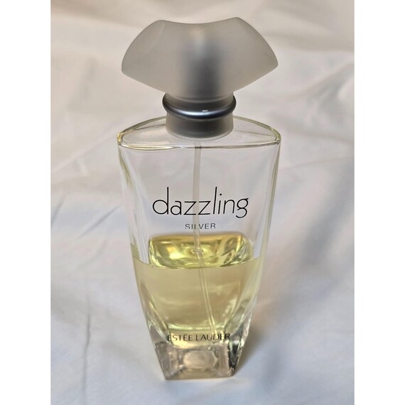 Vintage Estee Lauder Dazzling Silver Eau De Parfum Perfume 2.5 Oz