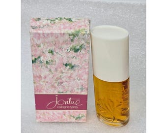 Coffret vintage floral design Revlon Jontue en vaporisateur 2 oz