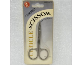 Curved Cuticle Scissors 3mm Thickness Stainless Steel By Sona