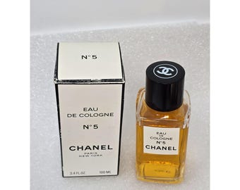 Chanel No.5 Eau De Cologne 3,4 FL OZ / 100 ml Vintage-Duft für Frauen Parfüm