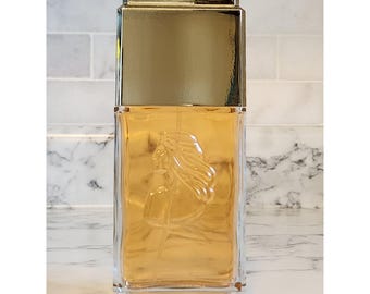 White Shoulders Eau de Cologne Spray 4,5 oz Graverad Glasflaska Vintage