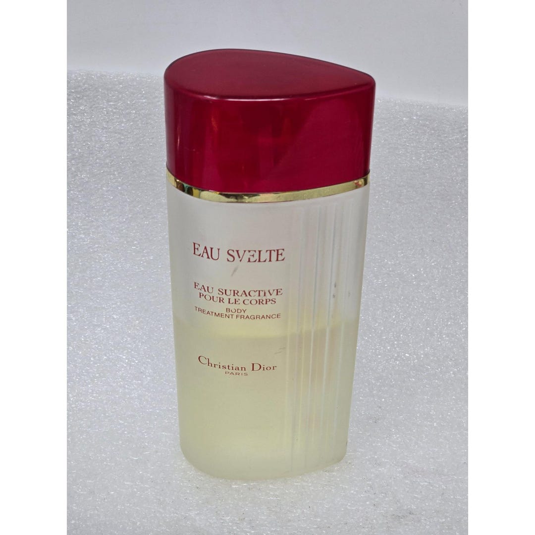 Christian Dior Eau Svelte Body Treatment Fragrance 6.8 Oz 50% Full