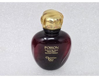 Vintage 80s Christian Dior Poison Perfume & Lotion Collection Full
