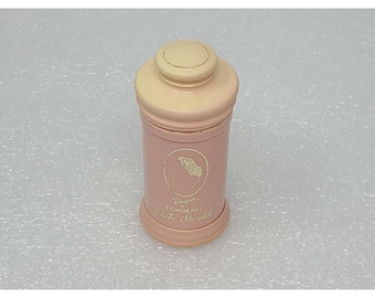 Pó Vintage Evyan Perfumes White Shoulders, Talco Rosa, 113 g (4 oz)