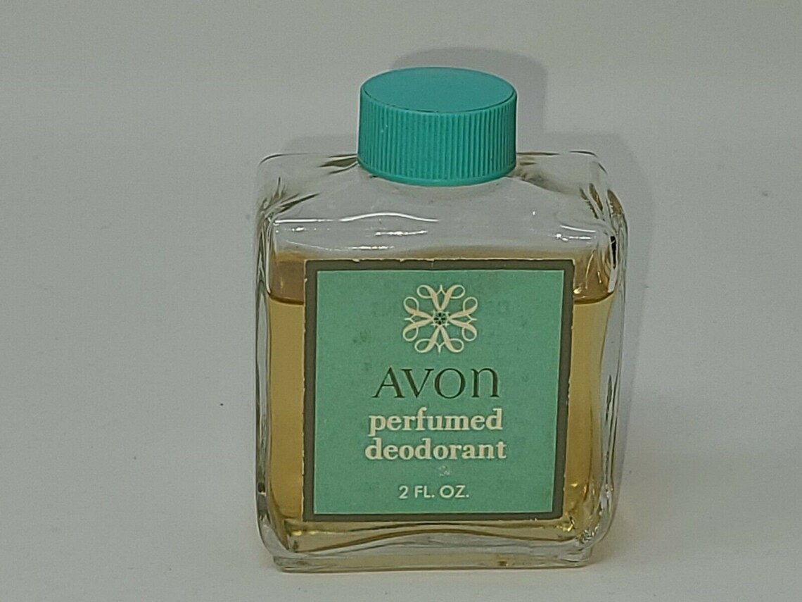 Vintage Avon Perfumed Liquid Deodorant 2 oz 90 Full Etsy