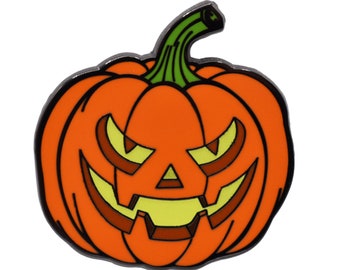 Jack-o-Lantern Pumpkin Enamel Pin