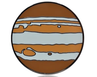 Planet Jupiter Enamel Pin