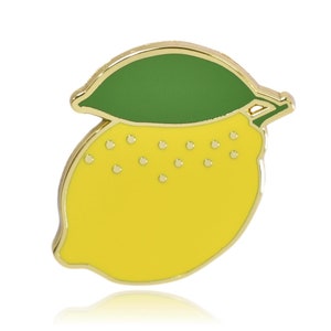 Lemon Lemonade Enamel Pin