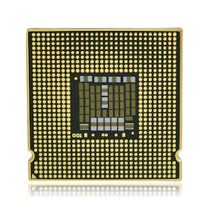 CPU Processor Chip Hard Enamel Pin