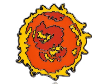 The Sun Enamel Pin