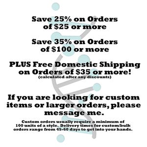 text that provides information about a product or service, including discounts and a message for customers. The text is written in a clear and straightforward manner, without any unnecessary details or redundancy.