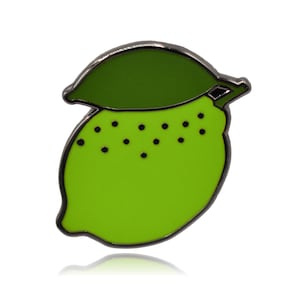 Lime Hard Enamel Pin