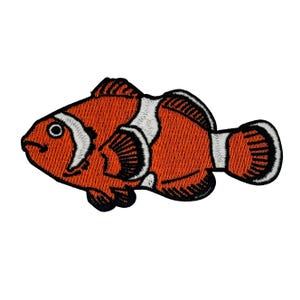 Clownfisch Patch, Aufnäher zum Aufbügeln