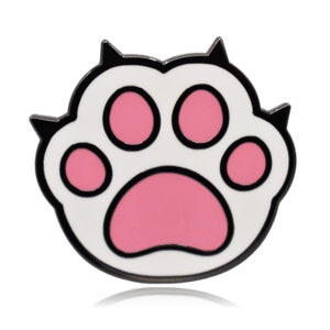 Cat Paw Print Hard Enamel Pin