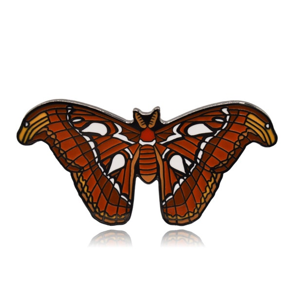Atlas Moth Hard Enamel Pin