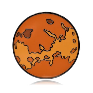 Planet Venus Emaille Pin