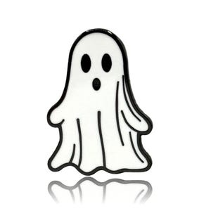 Ghost Glitter Enamel Pin