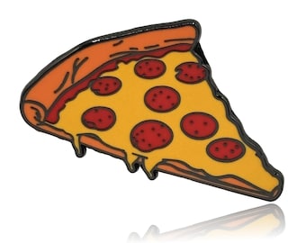 Pepperoni Pizza Enamel Pin