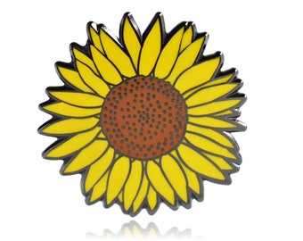 Sunflower Enamel Pin