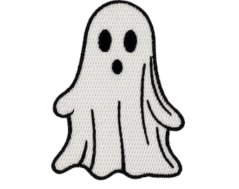 Ghost Embroidered Iron-on Patch