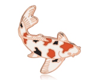 Koi Fish Hard Enamel Pin