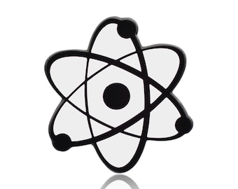 Atomic Symbol Hard Enamel Lapel Pin