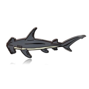 Hammerhead Hard Enamel Pin