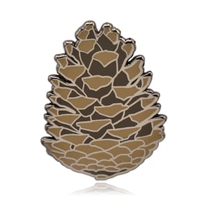 Pinecone Hard Enamel Pin