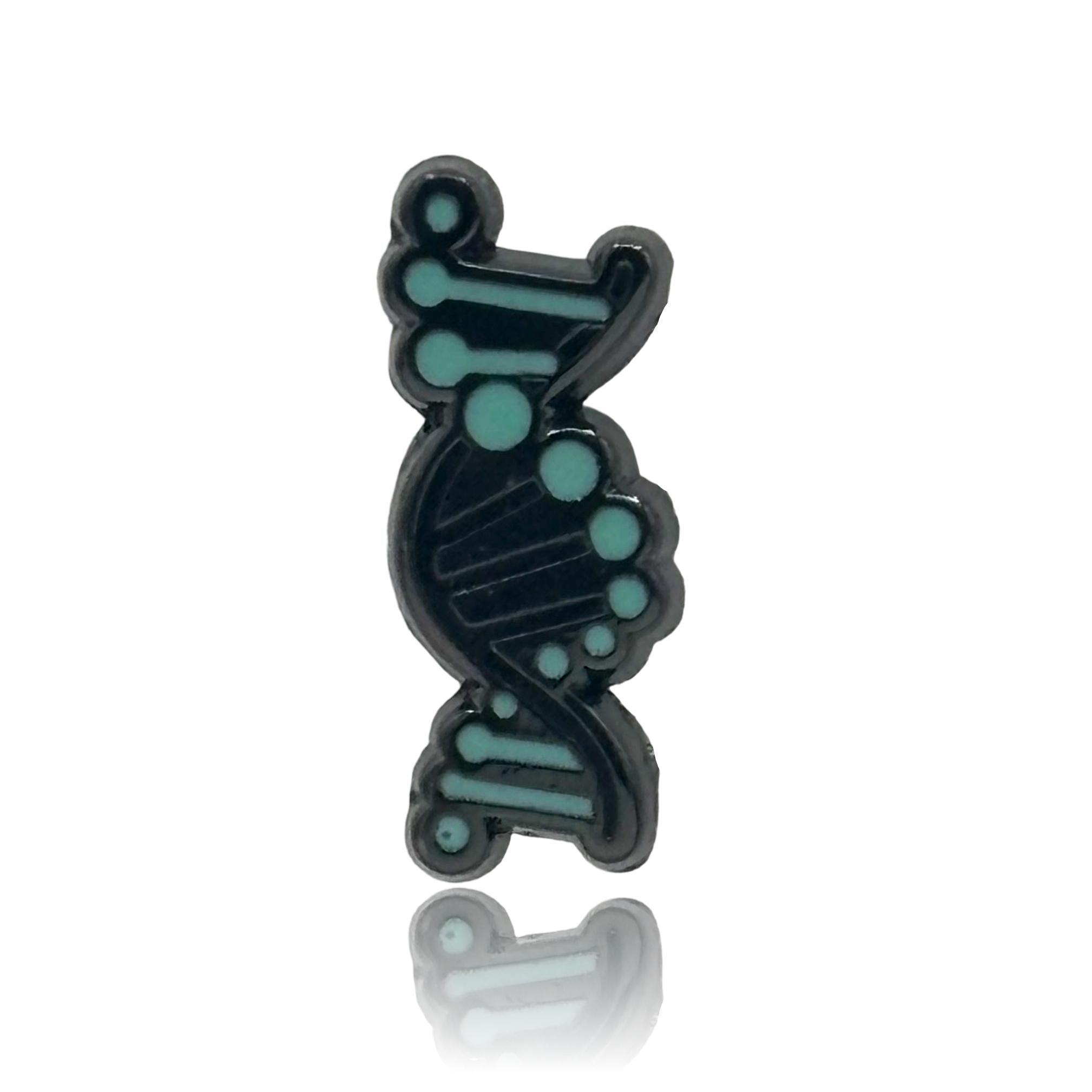 Mini DNA Helix Logo Set of 4 Filler Enamel Pins - Etsy