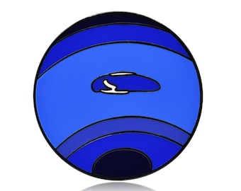 Emaille pin planeet Neptunus