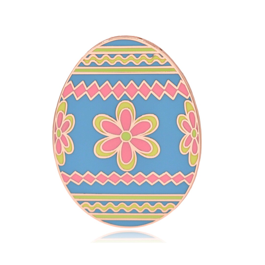 Easter Egg Hard Enamel Pin - Etsy