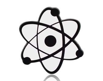 Atomic Symbol Hard Enamel Lapel Pin